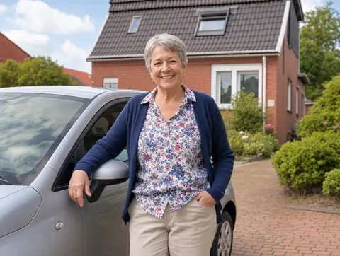 Verkäufer aus Gehrden mit dem verkauften Fahrzeug