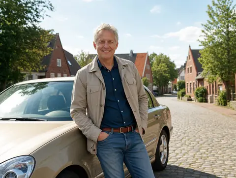 Verkäufer aus Ronnenberg mit dem verkauften Fahrzeug